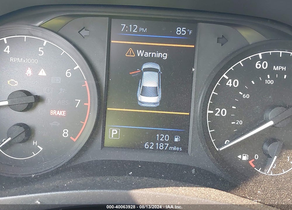 2022 NISSAN ALTIMA S FWD VIN: 1N4BL4BVXNN309880
