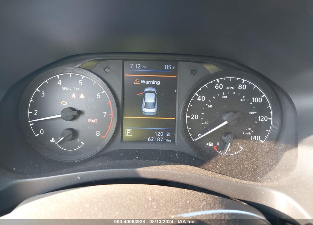 2022 NISSAN ALTIMA S FWD VIN: 1N4BL4BVXNN309880