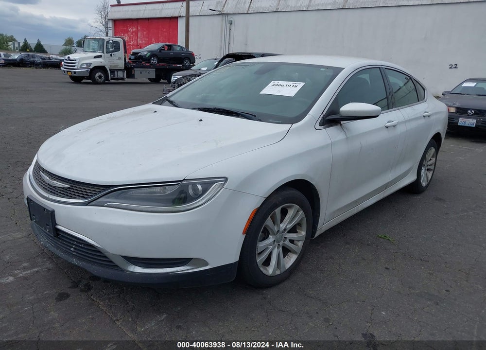 2015 CHRYSLER 200 LIMITED VIN: 1C3CCCAB9FN742354