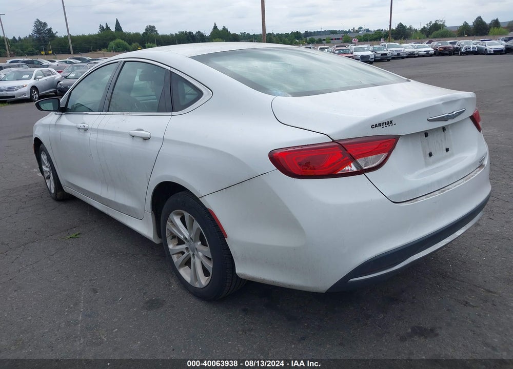 2015 CHRYSLER 200 LIMITED VIN: 1C3CCCAB9FN742354