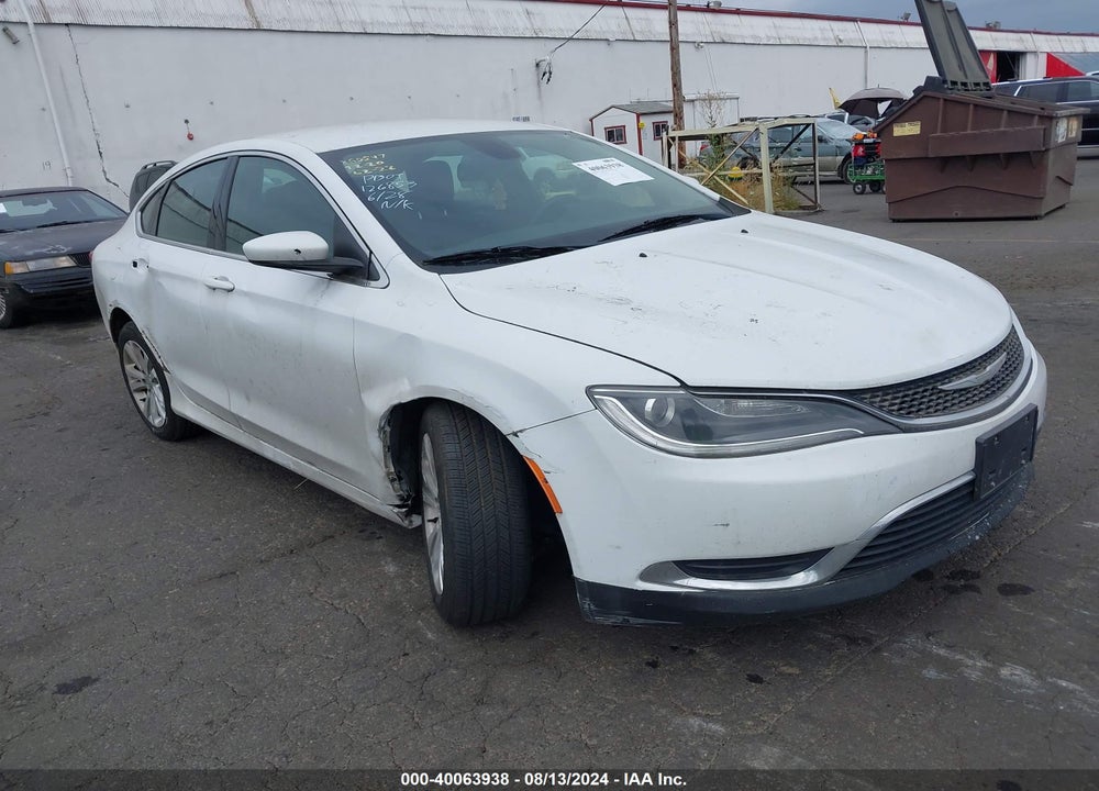 2015 CHRYSLER 200 LIMITED VIN: 1C3CCCAB9FN742354