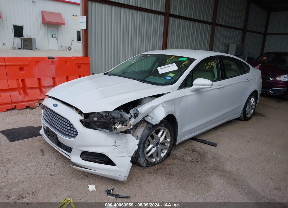 2013 FORD FUSION SE VIN: 3FA6P0HR5DR360398