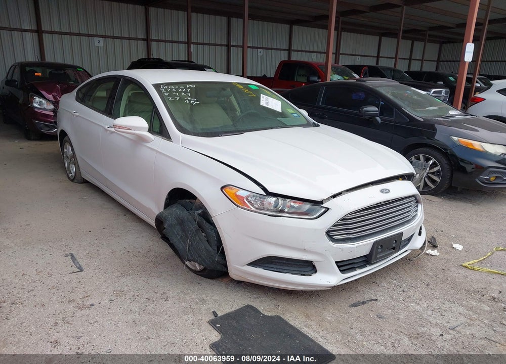 2013 FORD FUSION SE VIN: 3FA6P0HR5DR360398