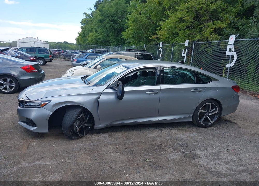 2022 HONDA ACCORD SPORT VIN: 1HGCV1F38NA027519