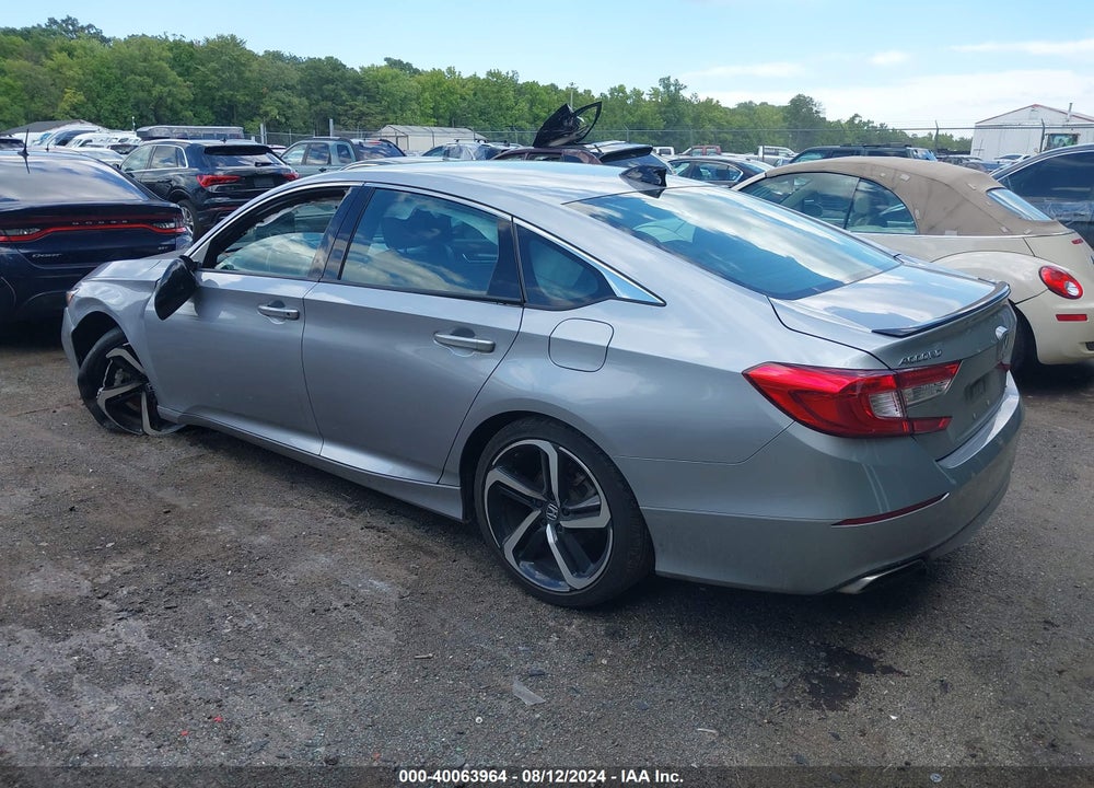 2022 HONDA ACCORD SPORT VIN: 1HGCV1F38NA027519