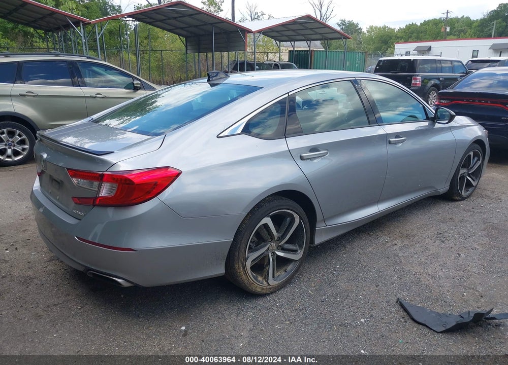 2022 HONDA ACCORD SPORT VIN: 1HGCV1F38NA027519