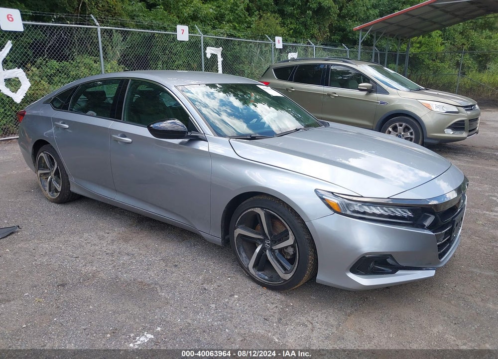2022 HONDA ACCORD SPORT VIN: 1HGCV1F38NA027519