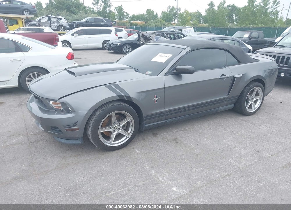 2011 FORD MUSTANG V6 VIN: 1ZVBP8EM1B5163595