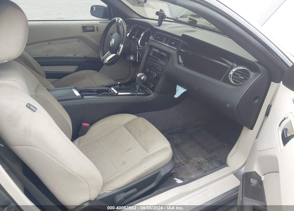 2011 FORD MUSTANG V6 VIN: 1ZVBP8EM1B5163595