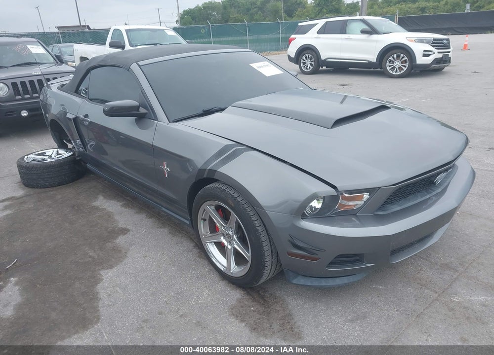 2011 FORD MUSTANG V6 VIN: 1ZVBP8EM1B5163595
