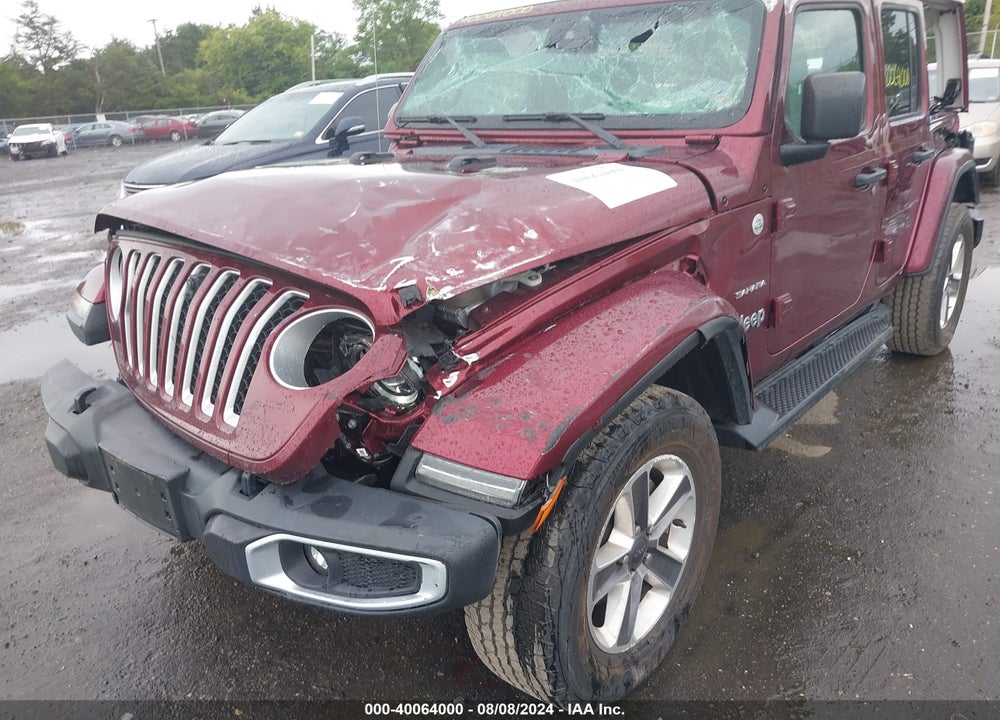 2021 JEEP WRANGLER UNLIMITED SAHARA 4X4 VIN: 1C4HJXEG5MW600630