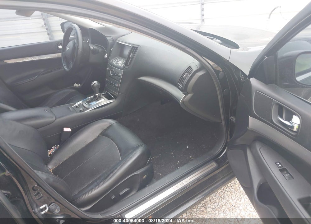 2012 INFINITI G25 JOURNEY VIN: JN1DV6AP7CM812977