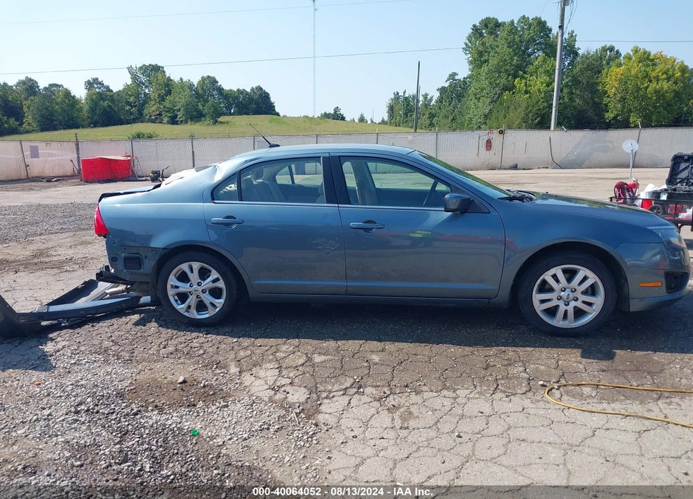 2012 FORD FUSION VIN: 3FAHP0HA9CR407577