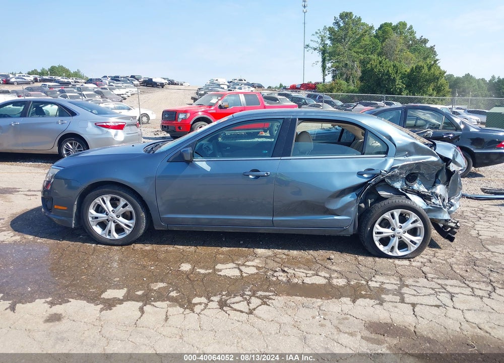 2012 FORD FUSION VIN: 3FAHP0HA9CR407577