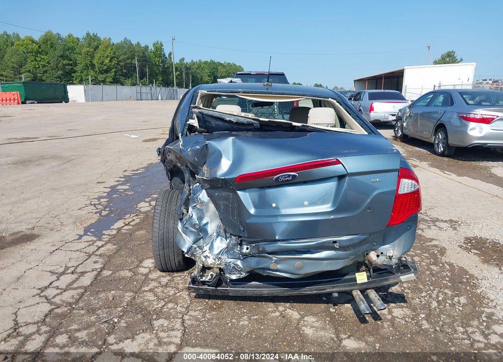 2012 FORD FUSION VIN: 3FAHP0HA9CR407577