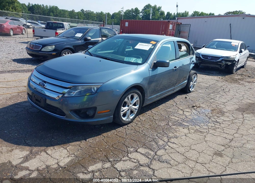 2012 FORD FUSION VIN: 3FAHP0HA9CR407577