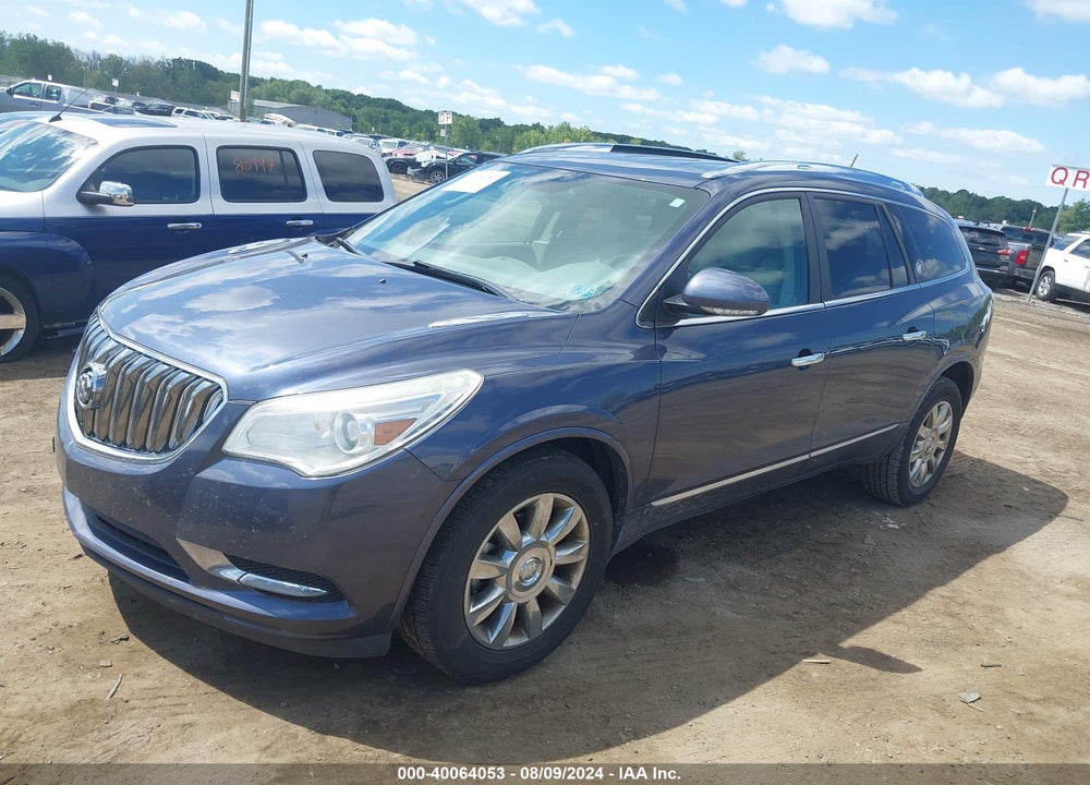 2013 BUICK ENCLAVE LEATHER VIN: 5GAKRCKD4DJ108882