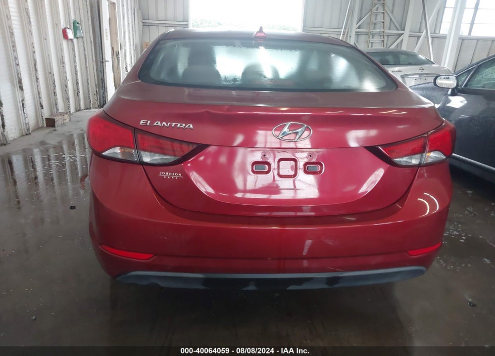 2016 HYUNDAI ELANTRA SE VIN: 5NPDH4AE6GH760779