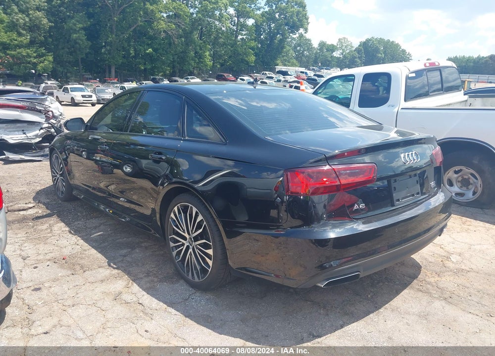 2018 AUDI A6 3.0T PREMIUM VIN: WAUG3AFC3JN001593