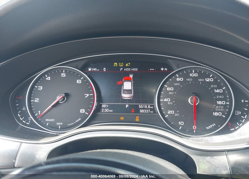 2018 AUDI A6 3.0T PREMIUM VIN: WAUG3AFC3JN001593