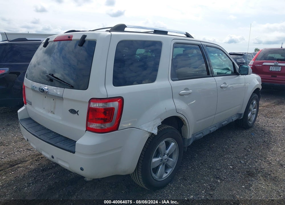 2009 FORD ESCAPE LIMITED VIN: 1FMCU04GX9KB10771