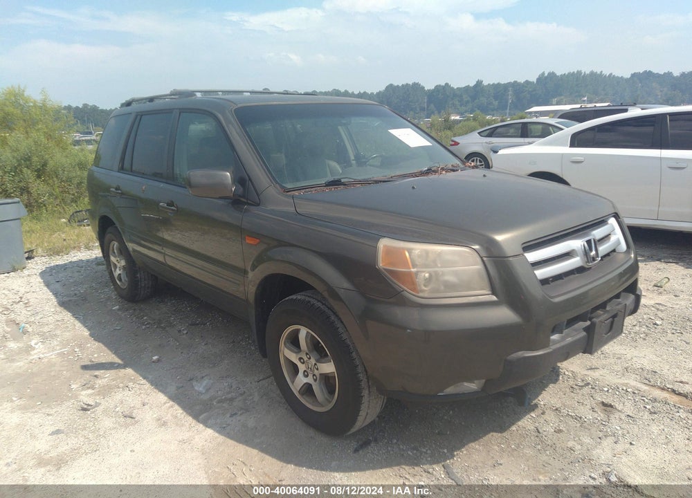 2006 HONDA PILOT EX-L VIN: 5FNYF285X6B026712