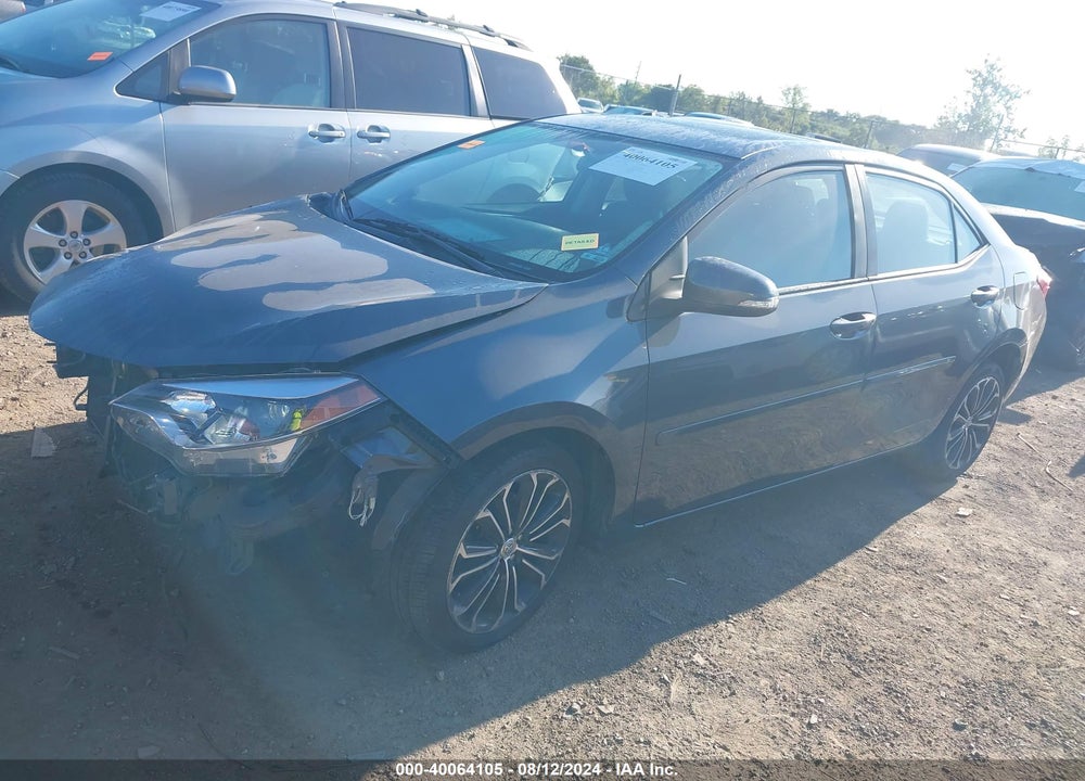 2015 TOYOTA COROLLA S PLUS VIN: 2T1BURHE1FC478864