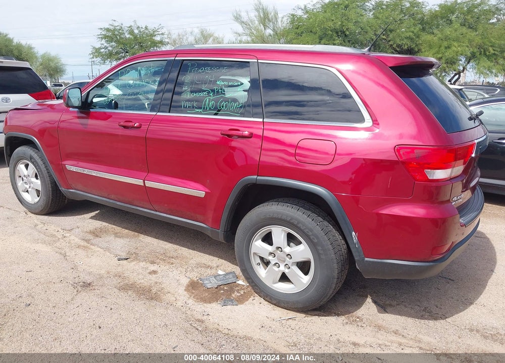 2013 JEEP GRAND CHEROKEE LAREDO VIN: 1C4RJFAG4DC641773