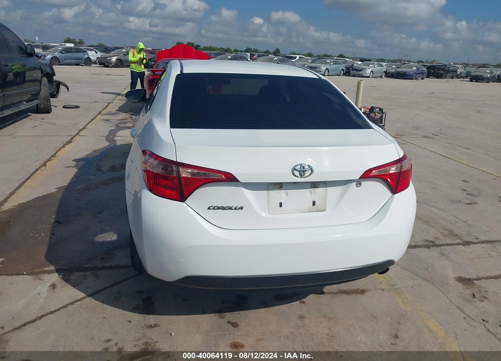 2019 TOYOTA COROLLA L VIN: 5YFBURHE6KP895472