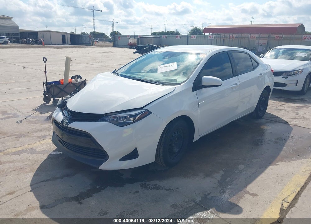 2019 TOYOTA COROLLA L VIN: 5YFBURHE6KP895472