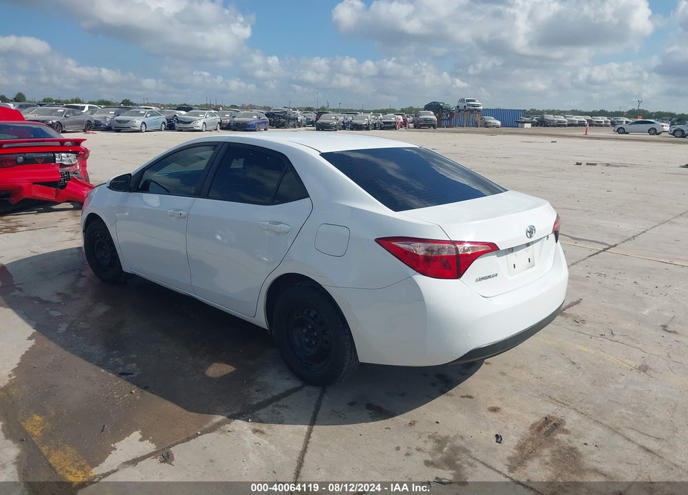 2019 TOYOTA COROLLA L VIN: 5YFBURHE6KP895472