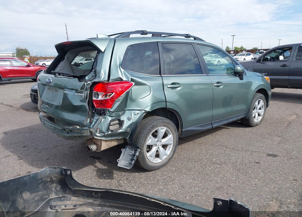 2016 SUBARU FORESTER 2.5I LIMITED VIN: JF2SJAHC2GH432600