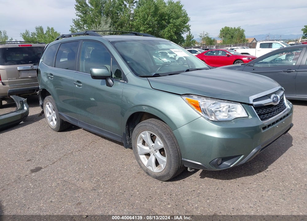 2016 SUBARU FORESTER 2.5I LIMITED VIN: JF2SJAHC2GH432600