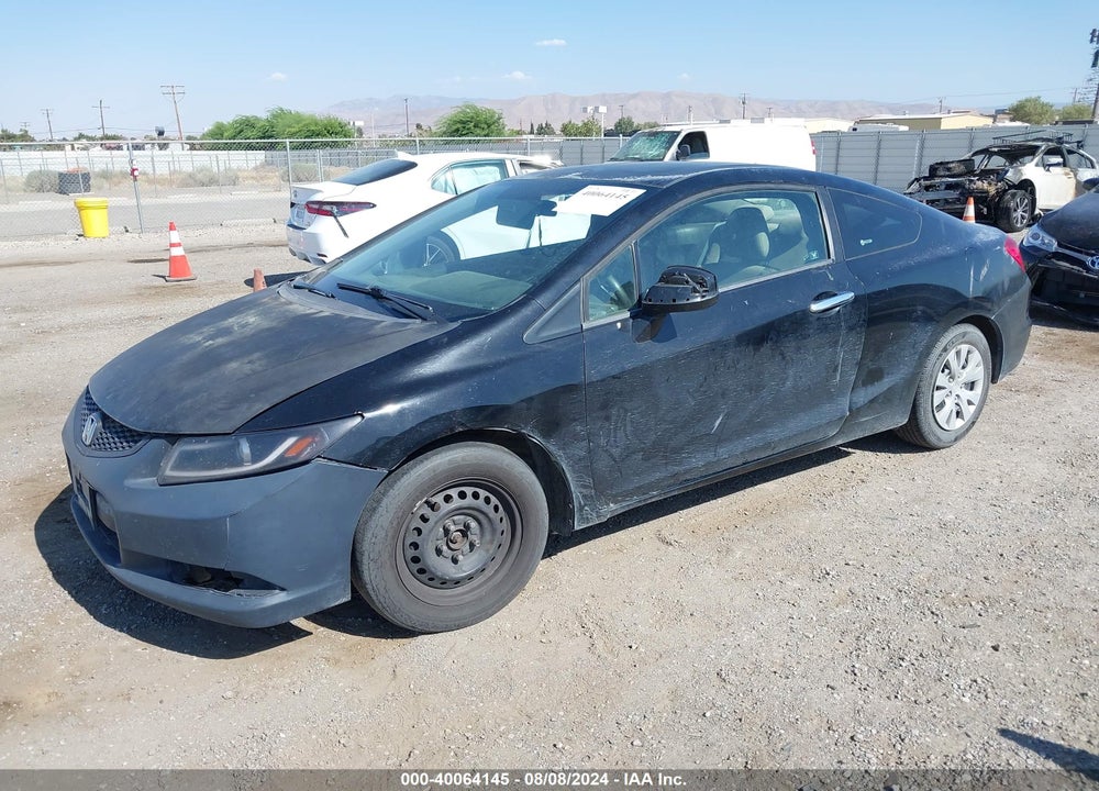 2012 HONDA CIVIC LX VIN: 2HGFG3B51CH534724