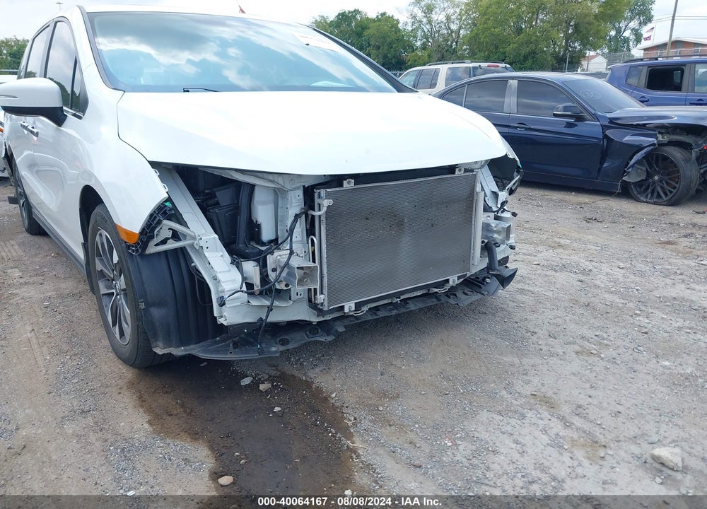 2022 HONDA ODYSSEY EX-L VIN: 5FNRL6H75NB052588