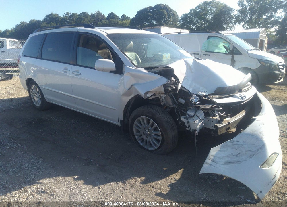 2008 TOYOTA SIENNA XLE VIN: 5TDZK22CX8S160559