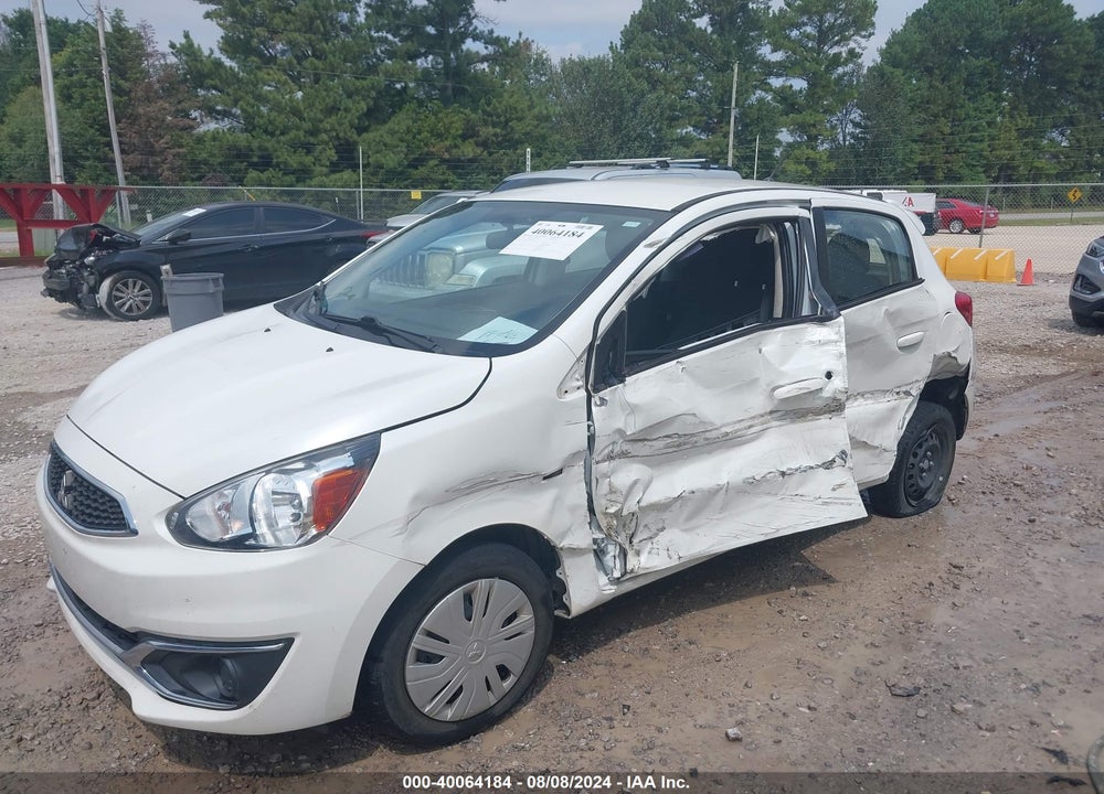 2019 MITSUBISHI MIRAGE RF VIN: ML32A3HJXKH007730