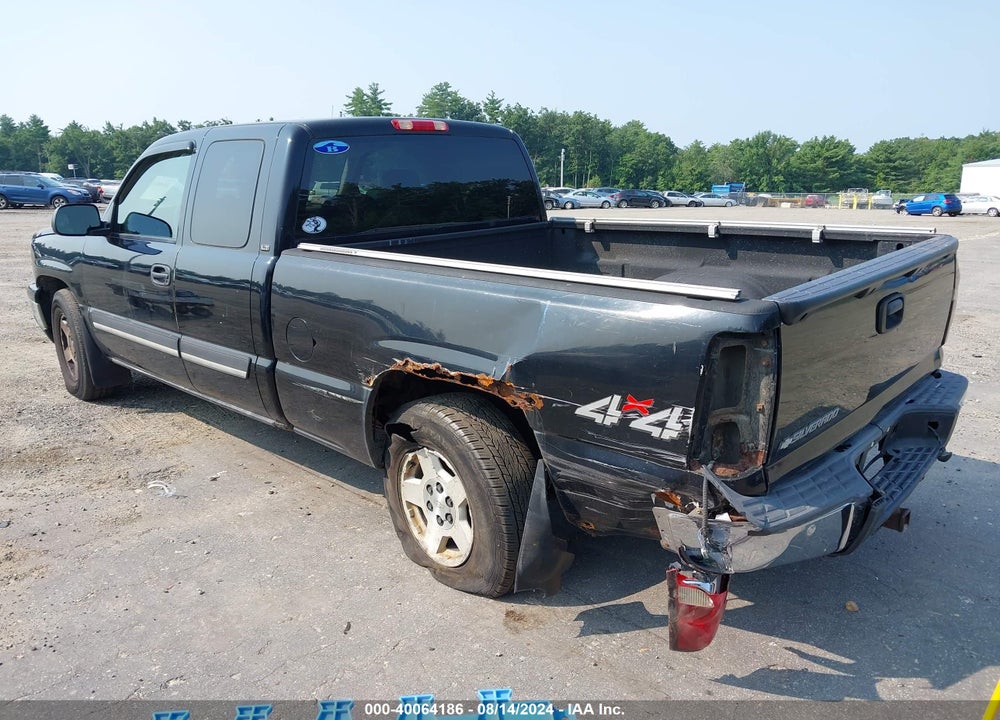 2006 CHEVROLET SILVERADO 1500 LT2 VIN: 1GCEK19B06Z160281