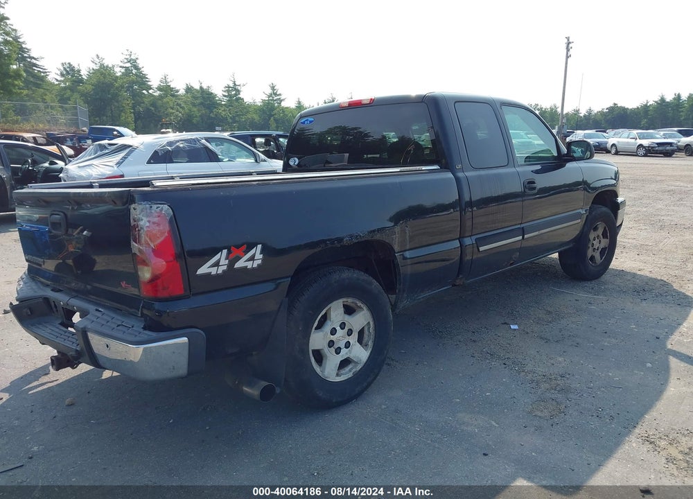 2006 CHEVROLET SILVERADO 1500 LT2 VIN: 1GCEK19B06Z160281