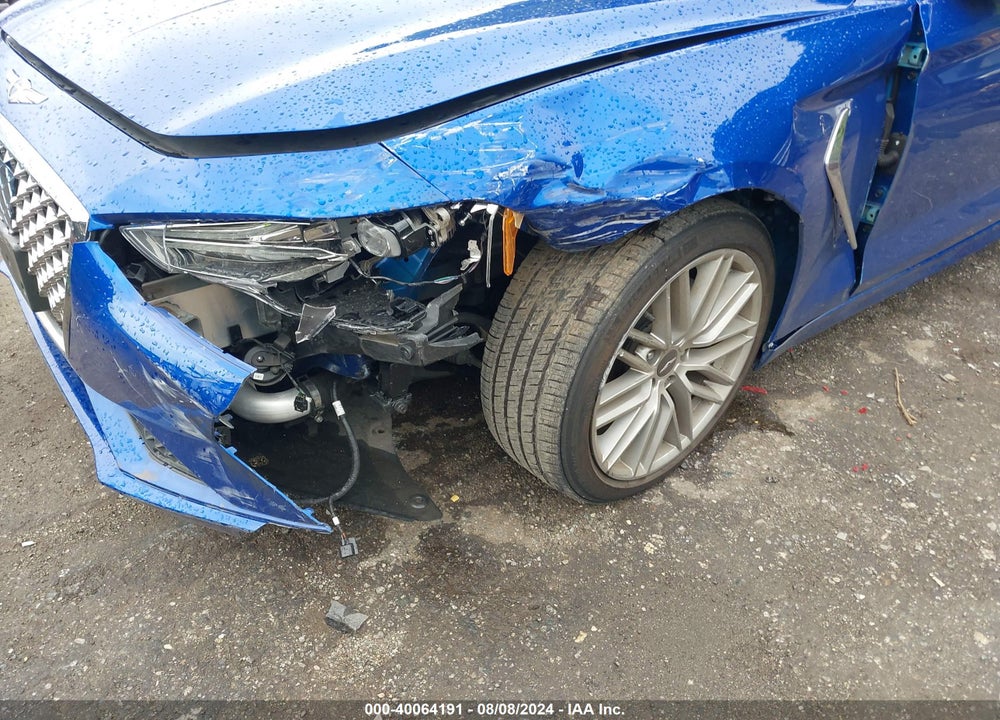 2021 GENESIS G70 2.0T AWD VIN: KMTG34LA6MU073620