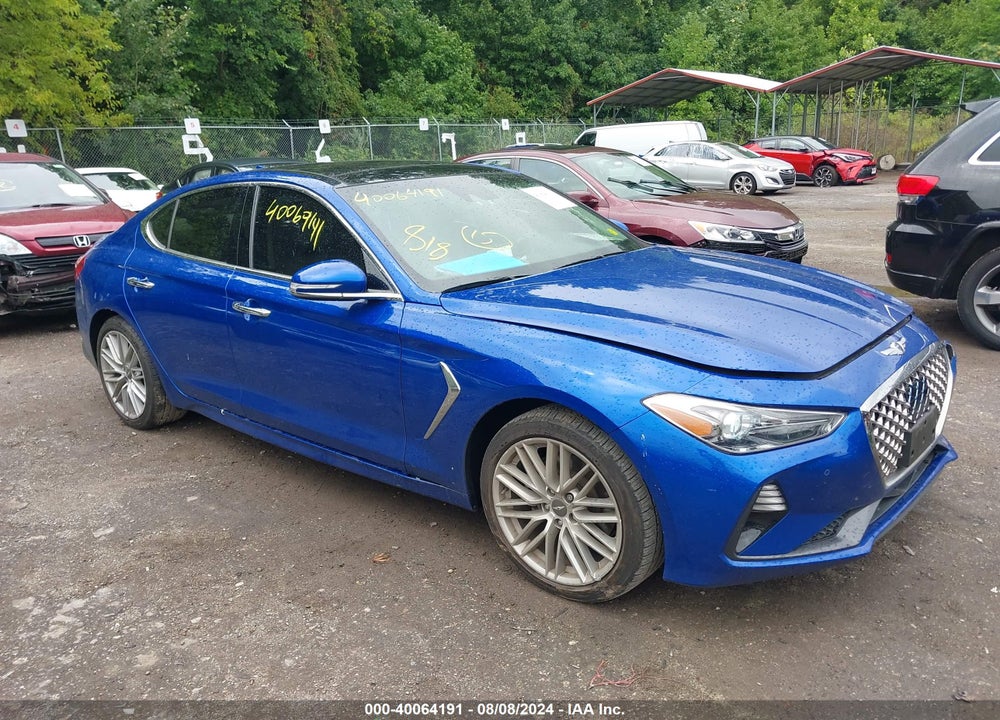 2021 GENESIS G70 2.0T AWD VIN: KMTG34LA6MU073620