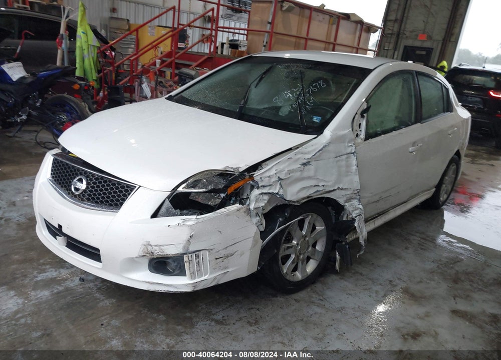 2010 NISSAN SENTRA 2.0SR VIN: 3N1AB6AP6AL657678