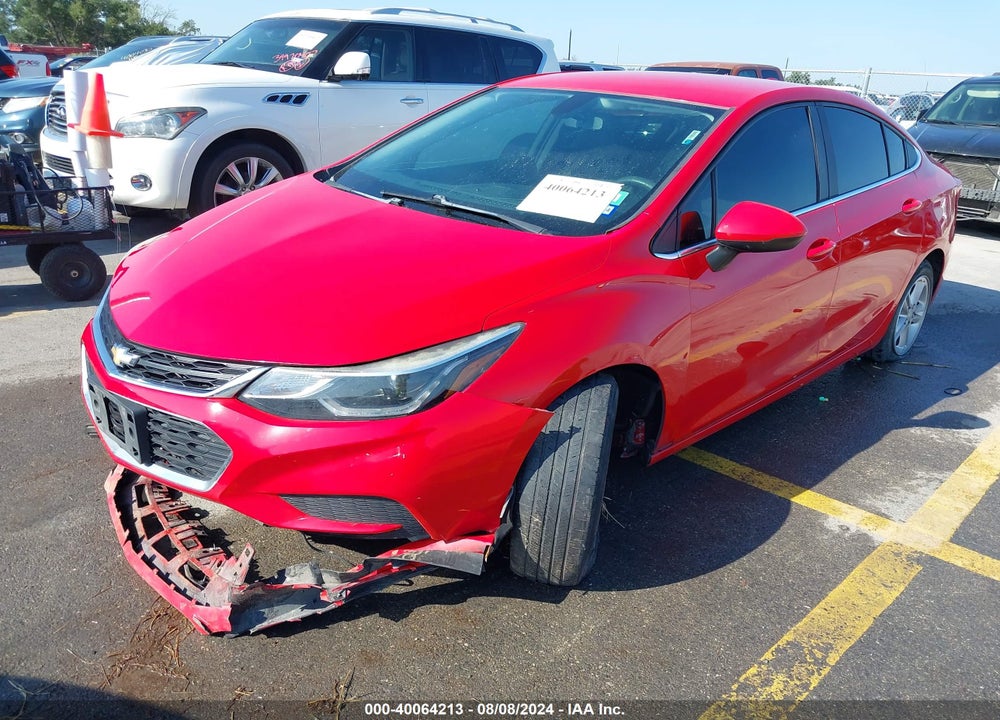 2017 CHEVROLET CRUZE LT AUTO VIN: 1G1BE5SM4H7238811