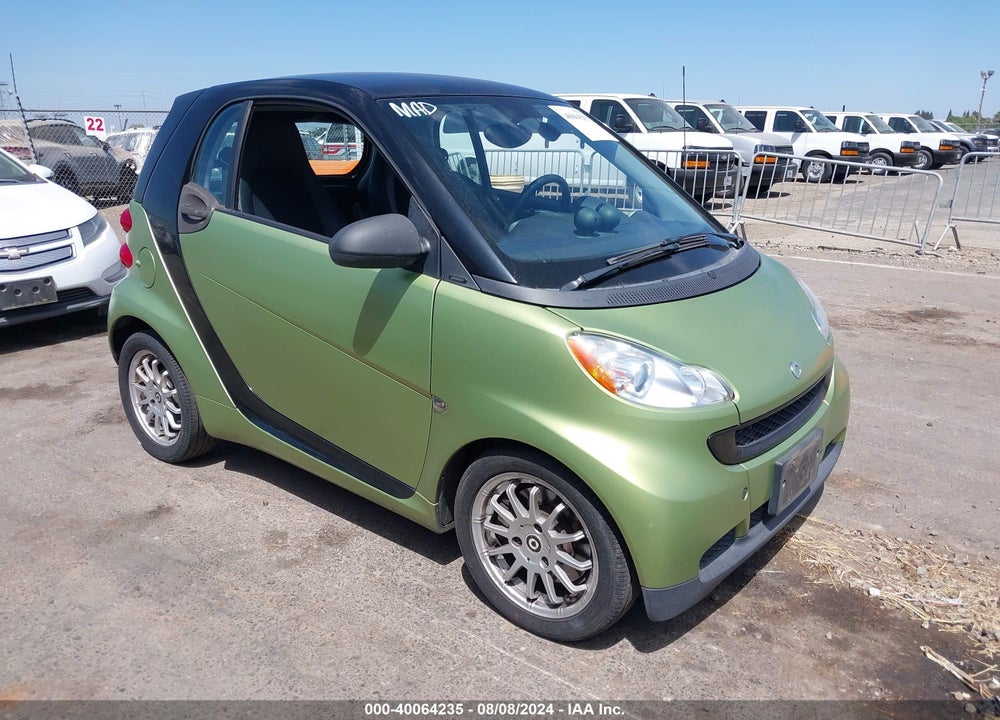 2012 SMART FORTWO PASSION/PURE VIN: WMEEJ3BA7CK543415