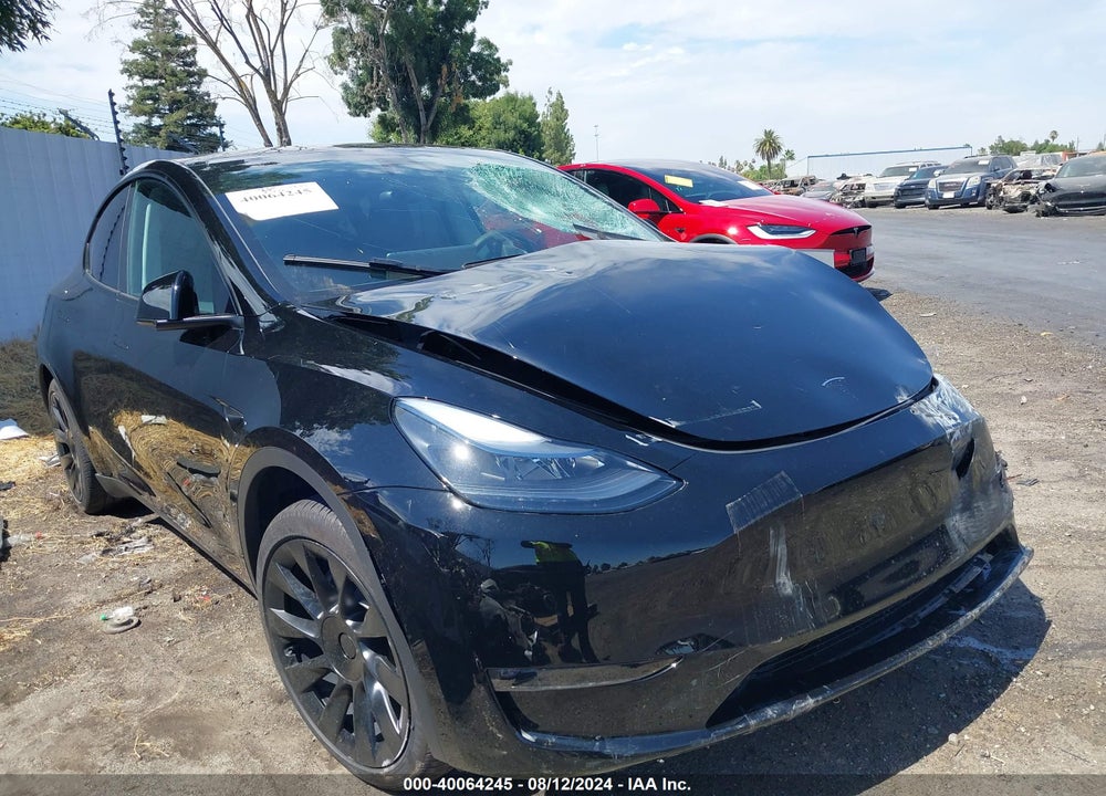 2024 TESLA MODEL Y LONG RANGE DUAL MOTOR ALL-WHEEL DRIVE VIN: 7SAYGDEE2RA220524