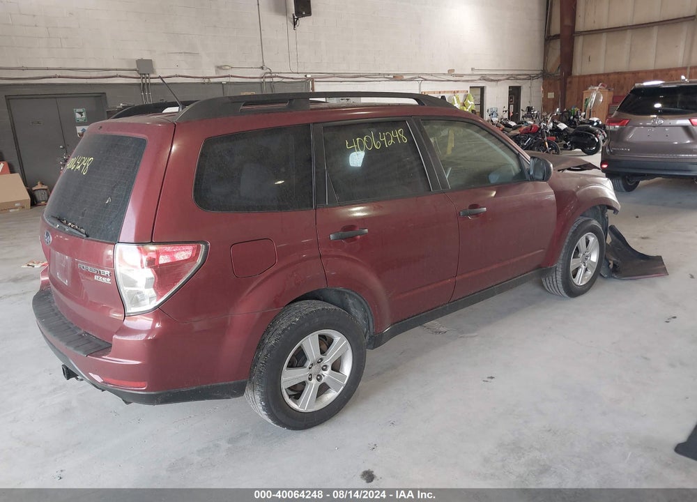 2012 SUBARU FORESTER VIN: JF2SHABC6CH422666