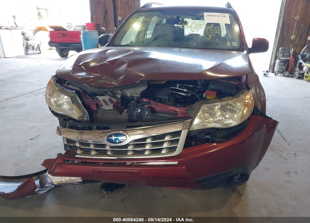 2012 SUBARU FORESTER VIN: JF2SHABC6CH422666