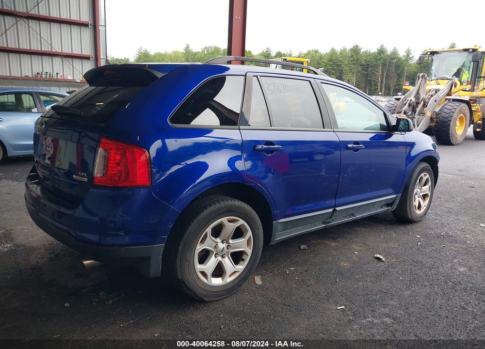 2013 FORD EDGE SEL VIN: 2FMDK3J90DBC15291