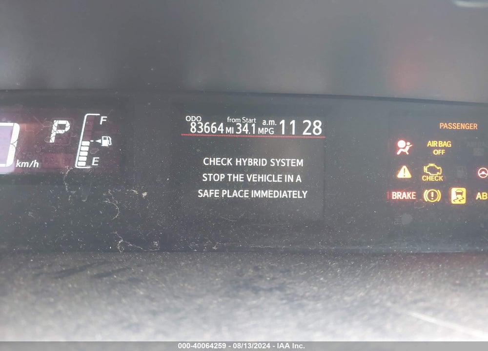2016 TOYOTA PRIUS C TWO VIN: JTDKDTB34G1123097