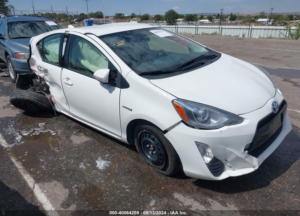2016 TOYOTA PRIUS C TWO VIN: JTDKDTB34G1123097